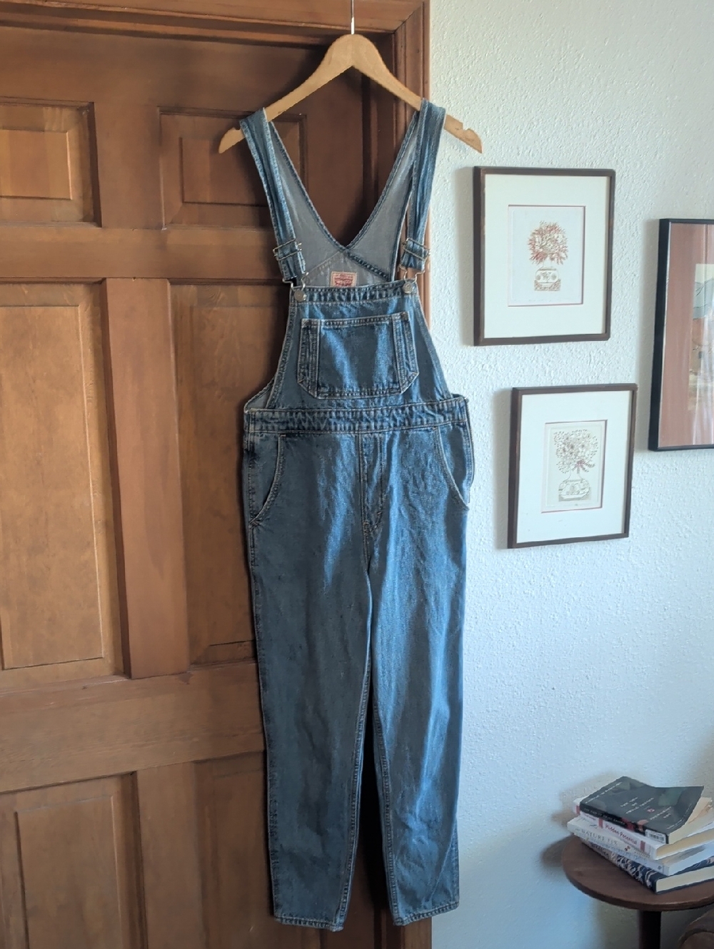 Levi's Blue Denim Overalls Jumpsuit